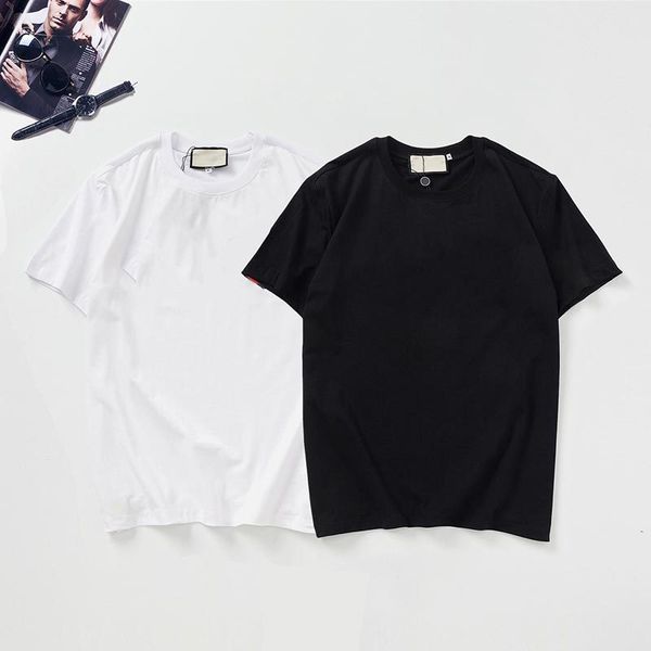 

mens t shirt printing letters black white fashion high-quality stylist summer blouse short sleeve g, White;black