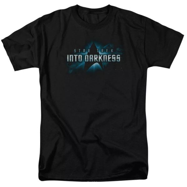 

star trek into darkness logo tv show t-shirt sizes s-3x new, White;black