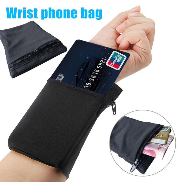 

storage bags sport wrist pocket pouch running gym bag wallet for cycling mobile phone cards fou99