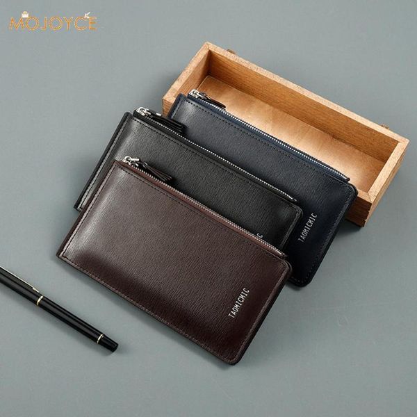 

men wallets long style card holder male purse zipper large capacity brand pu leather wallet for, Red;black