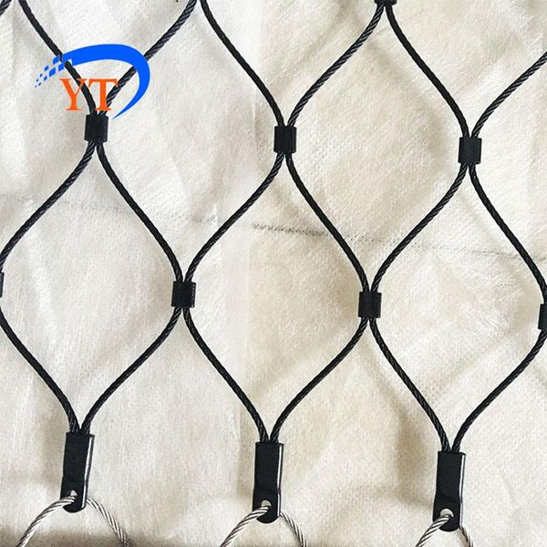 

enclosure animal metal ss304 stainless steel wire rope zoo mesh bird cages