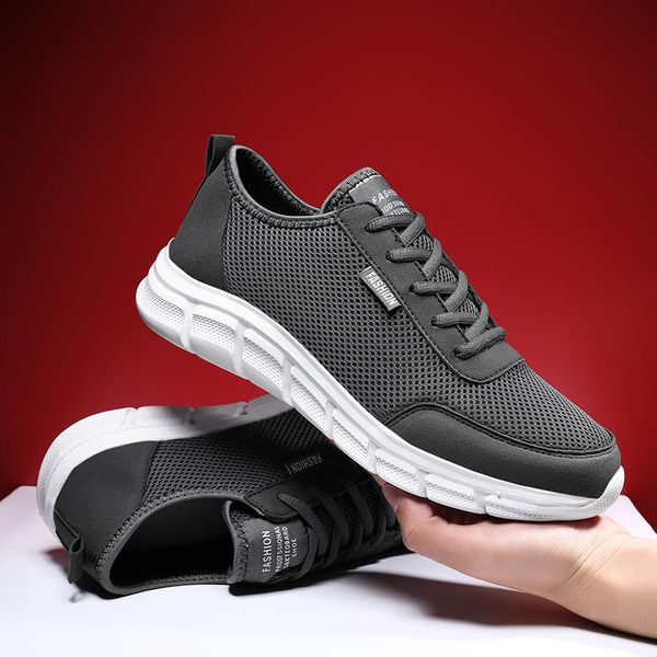 

2021 mens women sport running shoes tennis breathable grey black outdoor runners mesh jogging sneakers size 39-48 wy23-0217