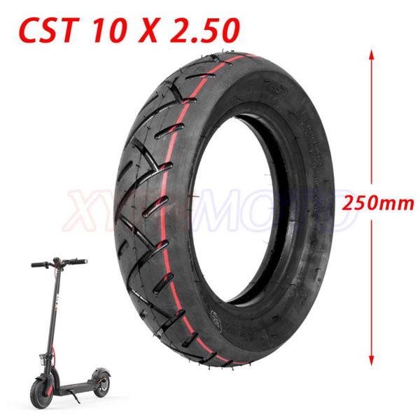 

motorcycle wheels & tires 10x2.50 tube tyre cst 10*2.50 electric scooter inner outer explosion-proof advanced tire