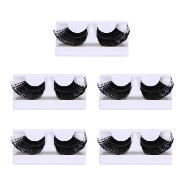 

false eyelashes 5 pairs of exaggerated fake long artificial lashes for
