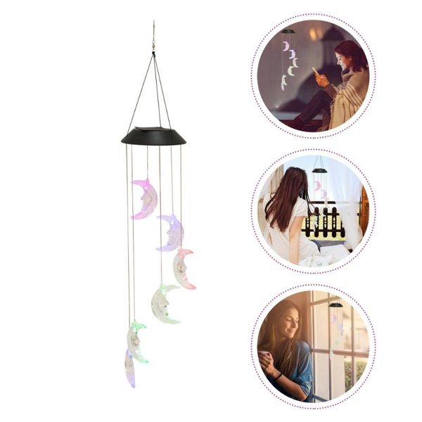 

decorative objects & figurines gardening landscape solar light wind chime hanging pendant
