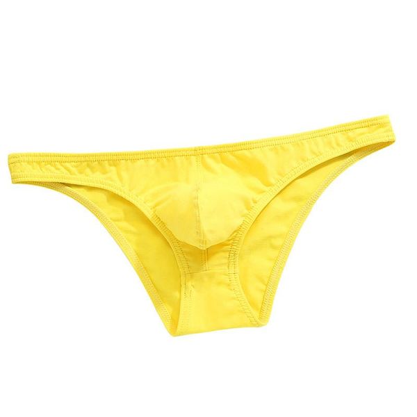 

underpants 6 pcs solid colors not fade panties men's soft and breathable cotton underwear shorts low waist small triangle briefs, Black;white