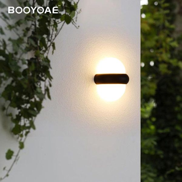 

outdoor wall lamps led lamp modern staircase entrance balcony house garden terrace front porch 110v 220v ufo waterproof lighting