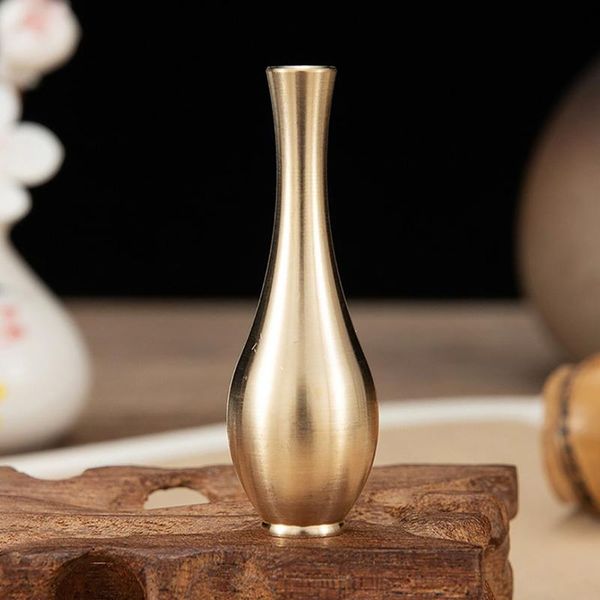 

vases mini pure copper vase gold decor living room antique unique flower