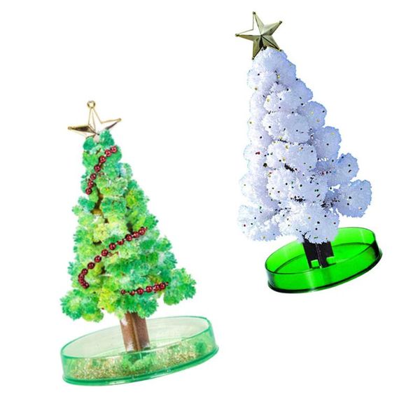 

christmas decorations 2pcs children's educational flowering paper tree