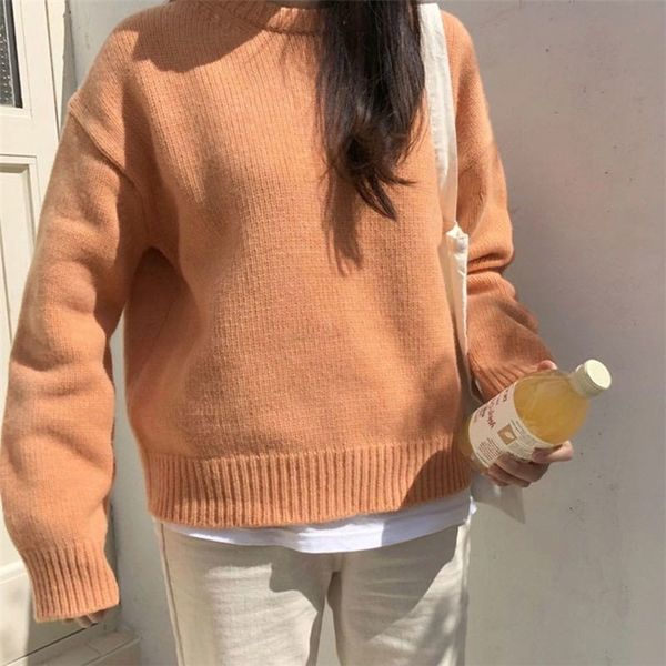 

women's sweaters solid fashion shirt jumper autumn winter sweater beautiful clothes long sleeve cytv, White;black