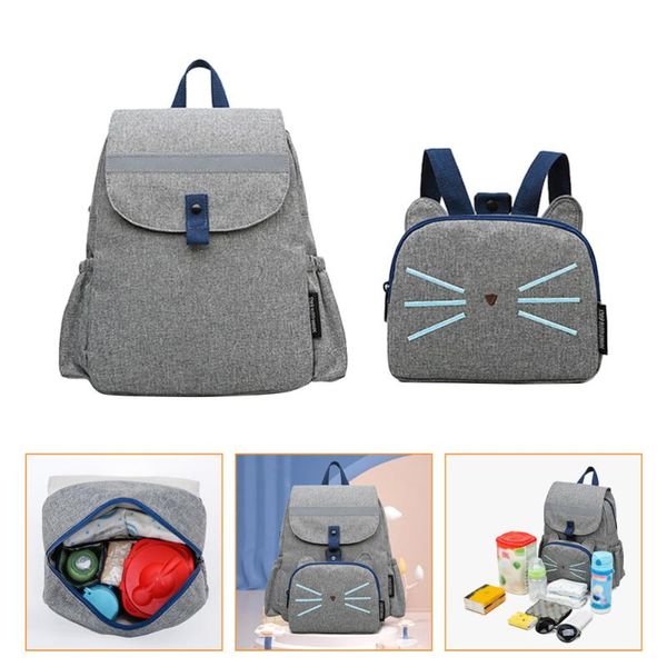 

diaper bags 2pcs baby backpack portable nappy travel stuff bag for and mother