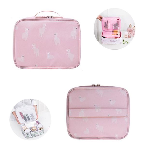 

storage bags cosmetic bag travel portable small lady mini case wash