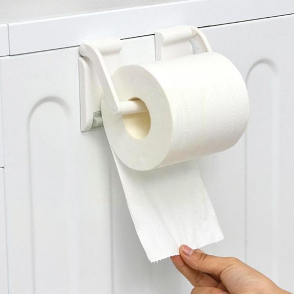 

toilet paper holders creative towel storage rack cling film wall shelf magnetic home absorption kitchen supply organizer refrigerator sund d