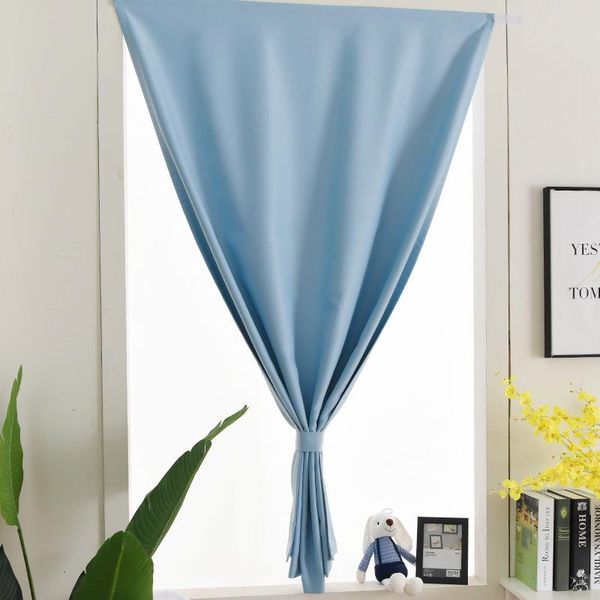 

curtain & drapes solid color shade curtains without perforation to install living room bedroom minimalist style