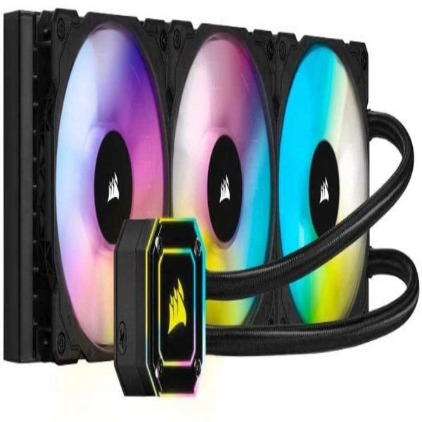 

fans & coolings icue h150i elite capellix liquid cpu cooler