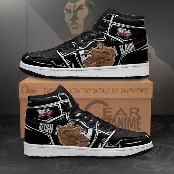 

retsu kaioh sneakers baki custom anime sho