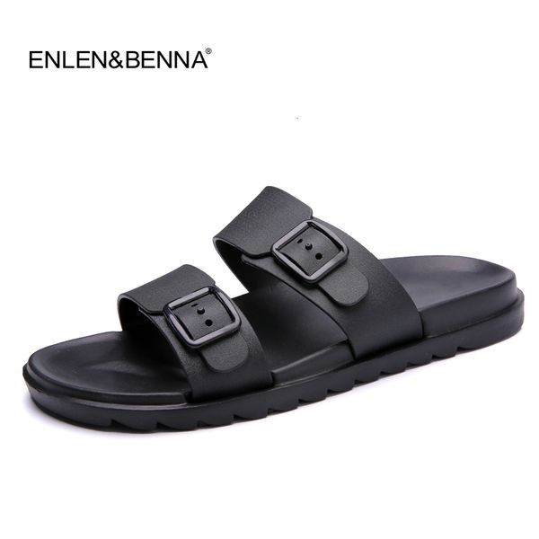 

dress shoes summer style men flip flops beach sandals slippers sandal flats mens sandalias mujer, Black
