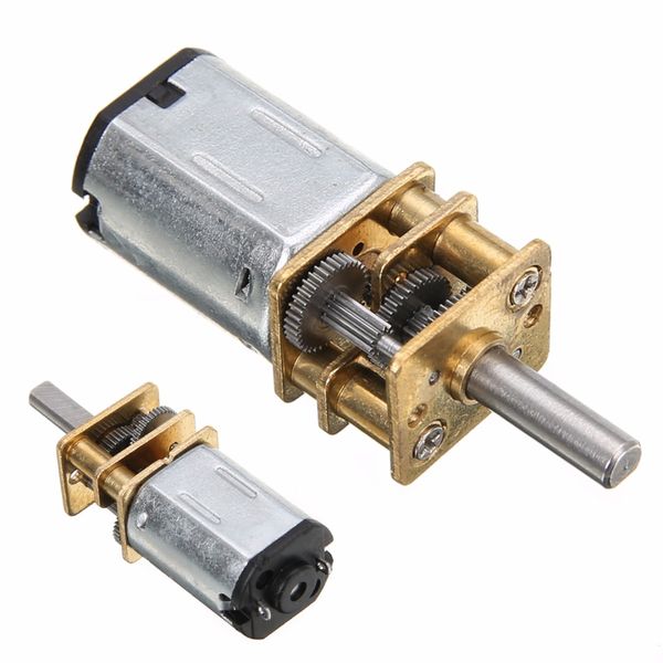 Nova Chegada DC 6V 200RPM Mini Metal Metal Metal Com Gearwheel Modelo: N20 3mm Diâmetro do Eixo para Ferramenta Power