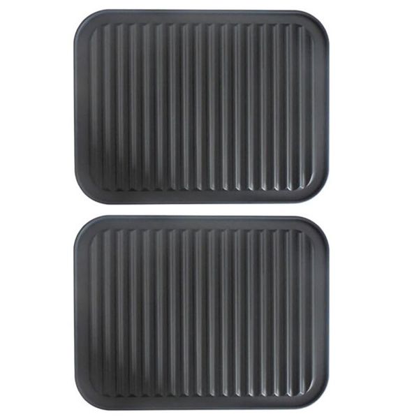 

mats & pads 2 pcs silicone trivets for pots and pans-multi-purpose versatile mat-heat resistant trivet