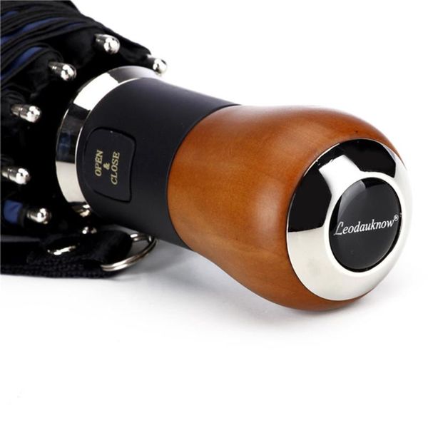 

umbrellas leodauknow designer umbrella outdoor rain business color glue 3 folding 10k windproof fully automatic uv