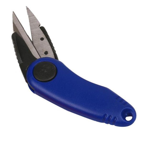

multi-function folding fishing scissors cutter blue line accessories