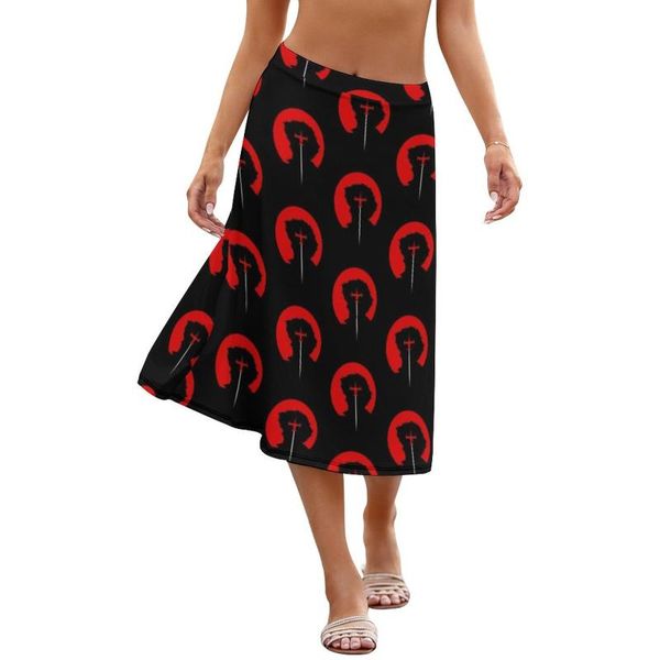 

skirts manga skirt summer wholesale chic youth spandex patterns midi, Black