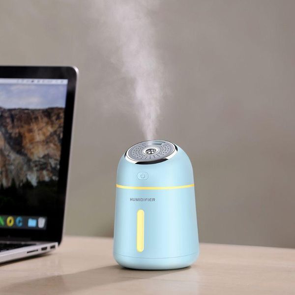 

electric fans 4 in 1 mini usb fan small q humidifier air purifier essential oil aroma diffuser ultrasonic car fogger with led night light 4x