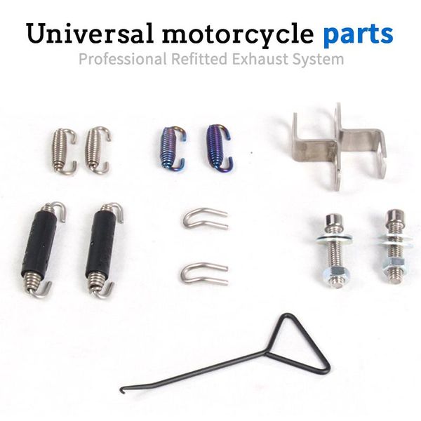 

motorcycle exhaust system universal spring hook tool scooter muffler link u z