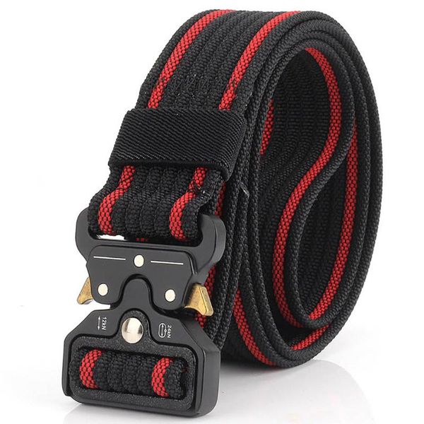 

belts tactical gear heavy duty belt nylon zinc alloy buckle swat molle padded waist hunting accessories, Black;brown