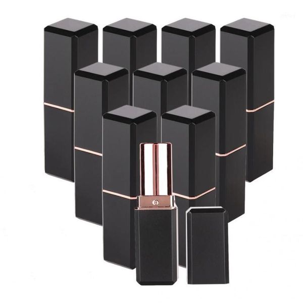 

10pcs diy cosmetic lipstick empty tubes self-made containers tube storage bottles & jars