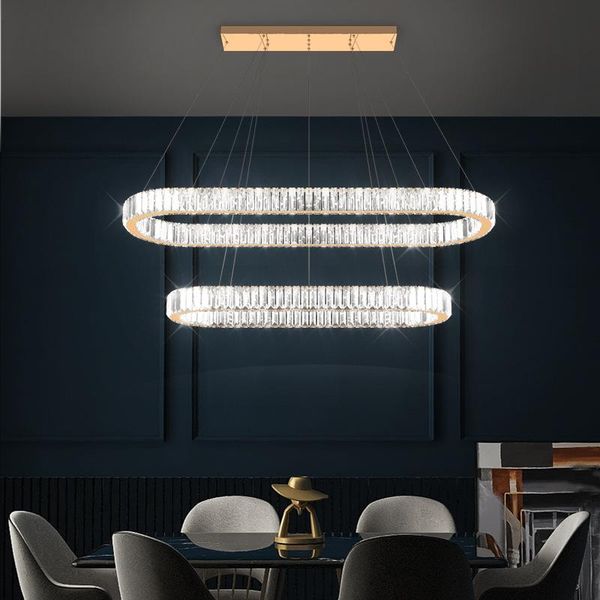 

chandeliers modern hanging chandelier for living room luxury rectangle kitchen island crystal lamps chrome led dining