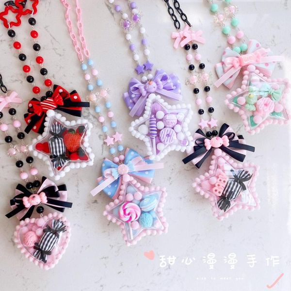 

other event & party supplies original handmade lolita sweet necklace pendant candy chain harajuku cute