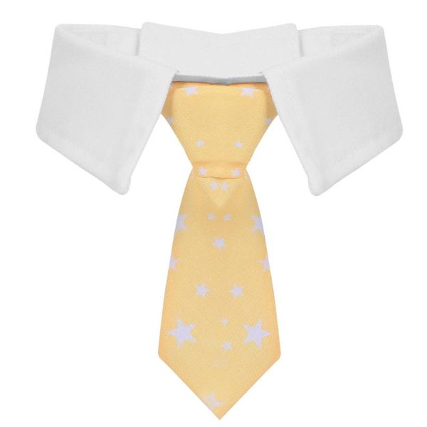 

kennels & pens pet dog neck tie collar adjustable puppy star necktie supply accessories