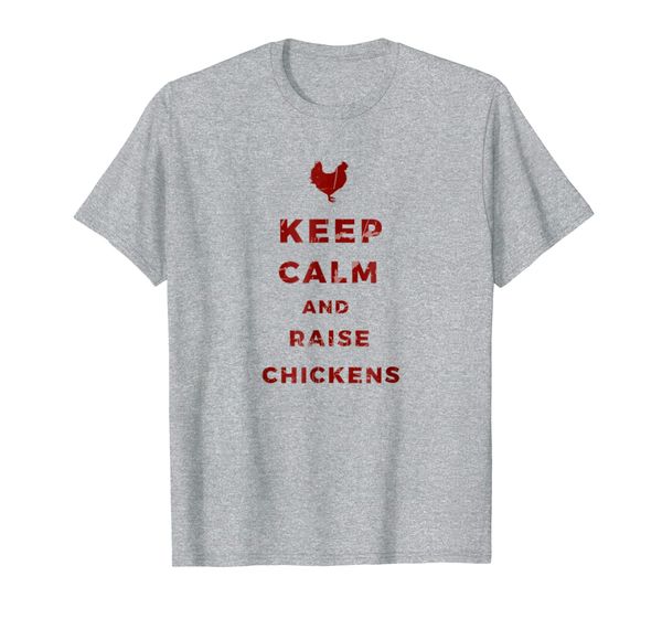 

Vintage Keep Calm And Raise Chickens Graphic T Shirt, Mainly pictures