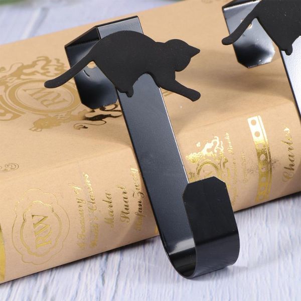 

hooks & rails 4pcs cat decor multifunctional metal behind the door for livingroom bedroom dining room (random pattern)