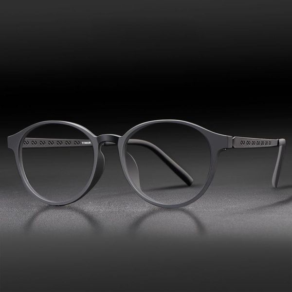 

fashion sunglasses frames tr90 round glasses frame men women titanium retro optical myopia prescription eyeglasses spectacle clear eyewear o, Black