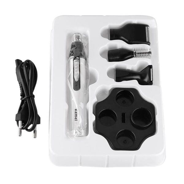 

electric nose & ear trimmers professional trimmer for men's shaver rechargeable hair removal eyebrow trimer safe lasting face care tool