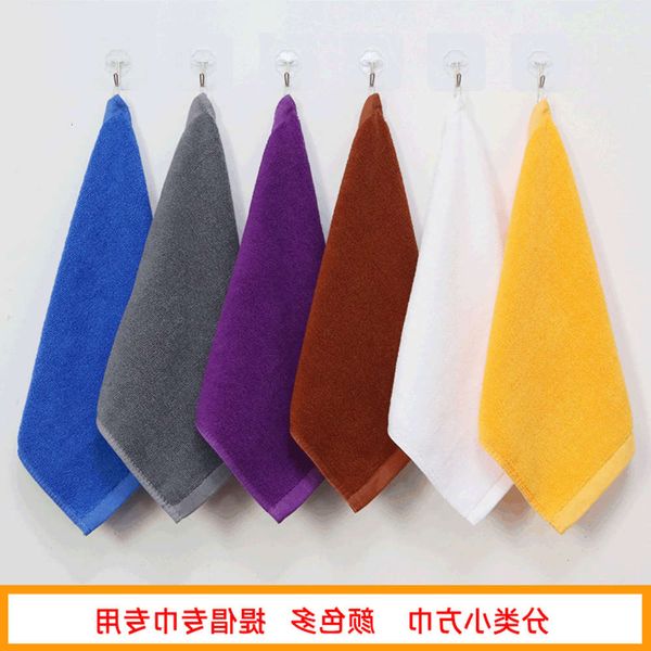 

handkerchief shenzhen classification kitchen water absorption pure color small el square towel white cleaning cotton rag