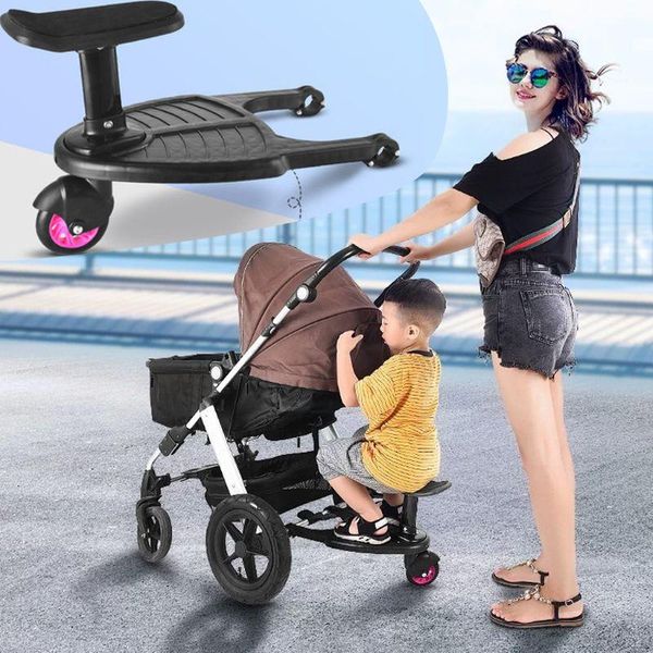 

stroller auxiliary pedal second child artifact trailer twins baby cart two children standing plate sitting seat accessory parts & accessorie