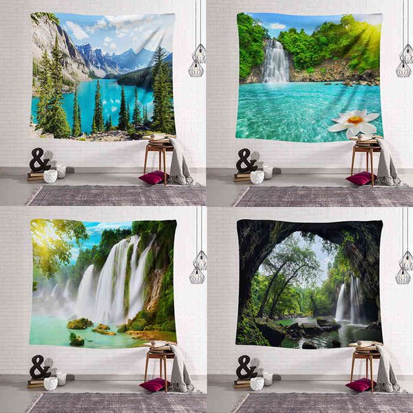 

painting landscape series tapestry wall decoration hanging cloth home