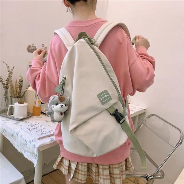 

school bags 2021 backpackautumn damski fashion female bag backpack personality girl mochilas