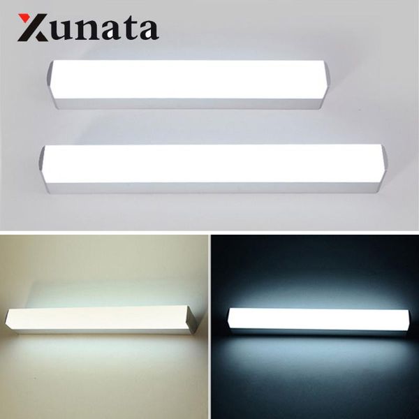 

wall lamp 12w 16w 22w waterproof bathroom light cabinet mirror dressing room kitchen lighting ac85-265v