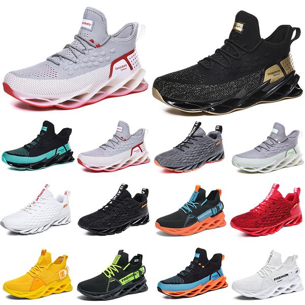 wholesale scarpe da corsa da uomo traspiranti trainer lupo grigio pesca giallo triple nero verde kaki marrone chiaro sneaker da uomo per lo sport all'aria aperta scarpe da jogging da passeggio