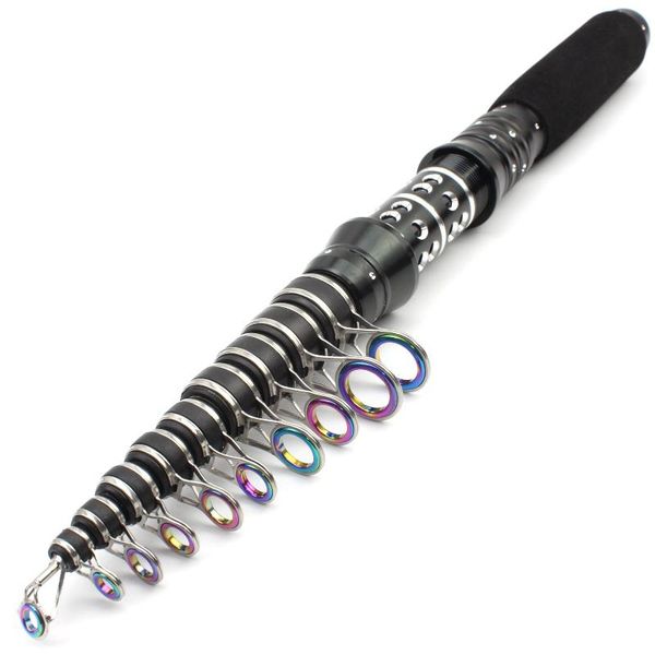 

boat fishing rods 1.8m2.1m2.4m2.7m3.0m ultra short carbon rod fast action ultralight carp surf spinning pocket travel pole
