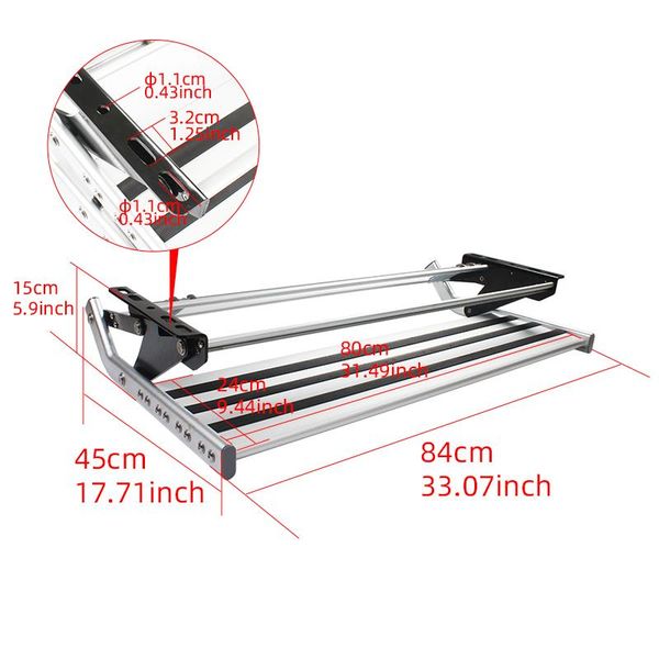 

parts dreamrv manual rv single step coach stair non slip pedal for caravan