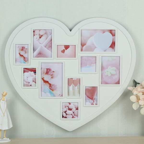 

frames and mouldings korean pastoral heart-shaped wall combination po frame, frame