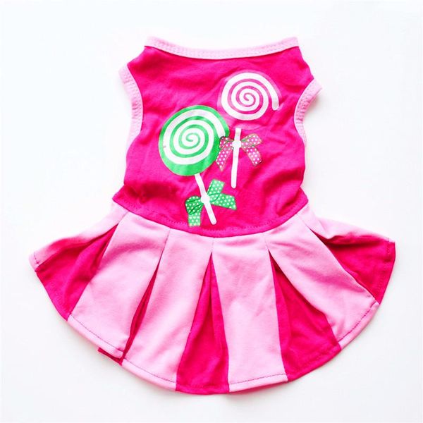 

dog apparel puppy princess dress cotton summer pets clothes for small dogs fashion pet clothing