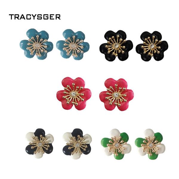 

earrings & necklace ad-es90325 / tracysger sakura petal, Silver