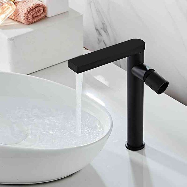 

bathroom sink faucets matte black basin tall and short two type cold mixer vipw