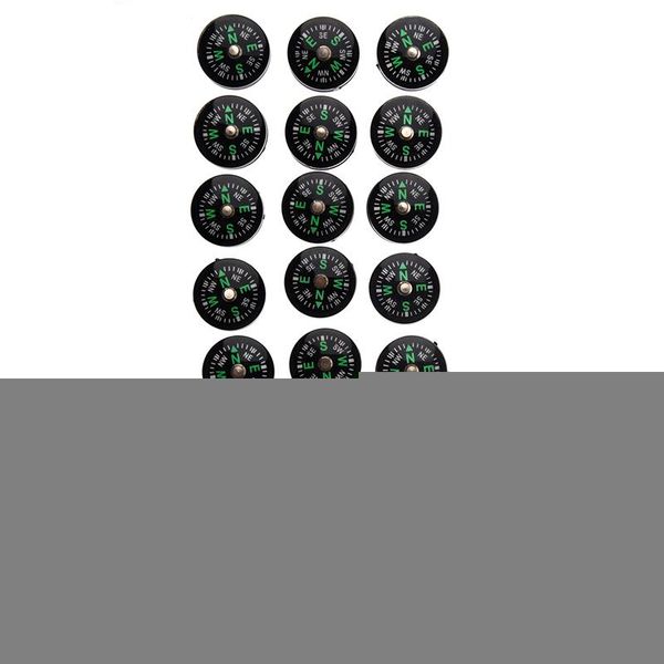 

outdoor gadgets wholesale lot 24pcs 20mm small mini compasses for survival kit